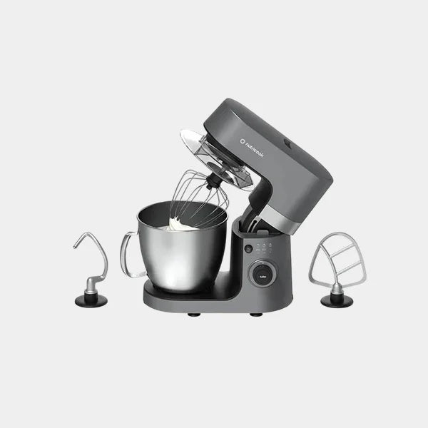 Nutricook Stand Mixer – Powerful Multi-Speed Mixing| Durable Stainless Steel Bowl| Versatile Baking & Dough Prep | NC-SM330