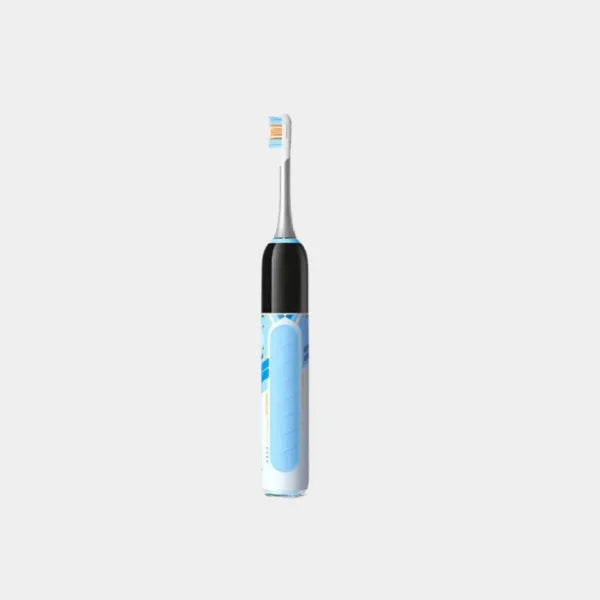 Oclean X Kid Pro Electric Smart Toothbrush for Kids | Sonic Vibration | Gentle Cleaning | Timer & Fun Interactive Display | C01000822 - Blue