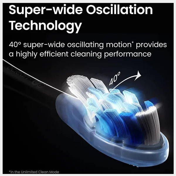 Oclean X Ultra 20S Electric Smart Toothbrush | AI-Powered | Touch Display | 40 Days Battery Life | C01000750 - Green