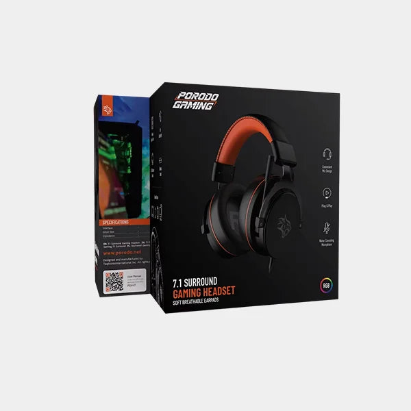 Porodo Gaming 7.1 Surround Gaming Headset