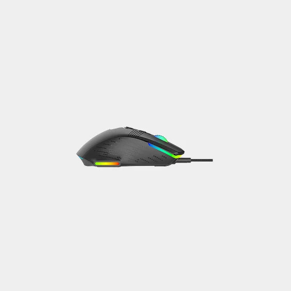 Porodo Gaming 9D Wired Mouse DPI 12800 with 13 Modes RGB Light
