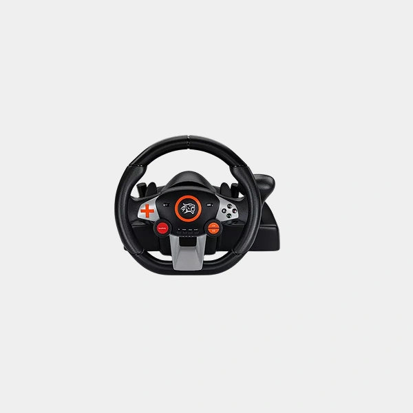 Porodo Gaming Steering Wheel PS4/PS3/X-One & 360/Switch/PC/Android