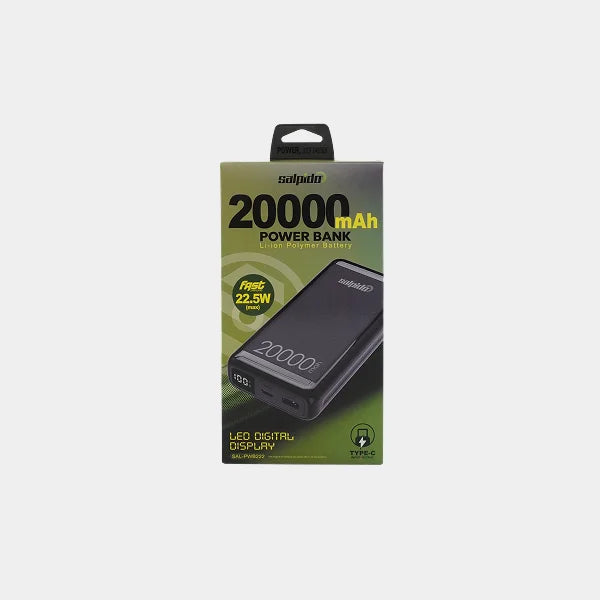 Salpido 20000MAH  Power Bank SAL-PWB222
