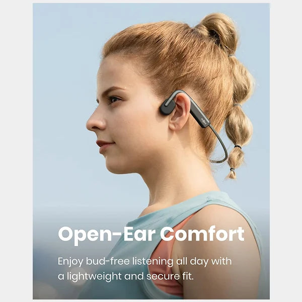 Shokz OpenMove Bone Conduction Sports Wirelless Neckband Headphones Grey S661