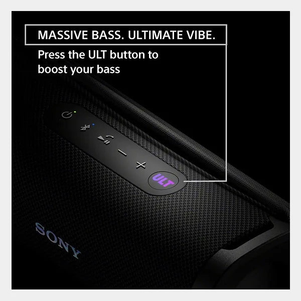 Sony ULT FIELD 1 Wireless Portable Speaker SRS-ULT10 - Black