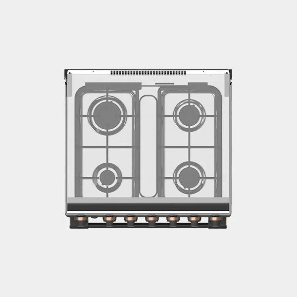 Toshiba 60X60 Gas Cooking Range 4 GAS  WITH FFD 220-240V | 50HZ-60HZ |Charcoal Grey  - TBA-24BMG4G089KS