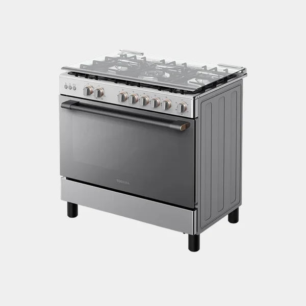 Toshiba 90cm 5-Burner Lava Mirror Series Gas Range RL2-90G5GE(MR)
