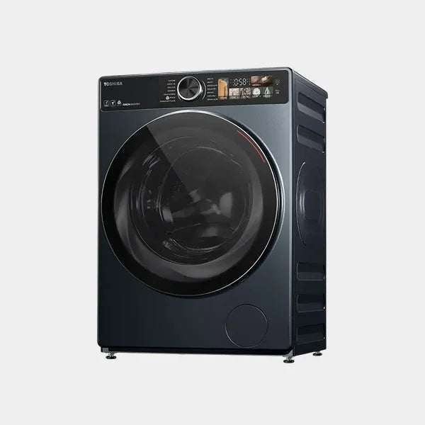Toshiba Washer |Dryer 13/8 KG WIFI RPM:1200. Ultra Fine Bubble | Add Garment | Sense Dose , sense slide| LED  Drum light |GREAT WAVES 2.0| Origin Inverter | Morandi Grey |TWD-T25BZP140MWB(MG)