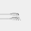 UGreen USB-A 2.0 to USB-C Cable Nickel Plating 1m (White) qatar