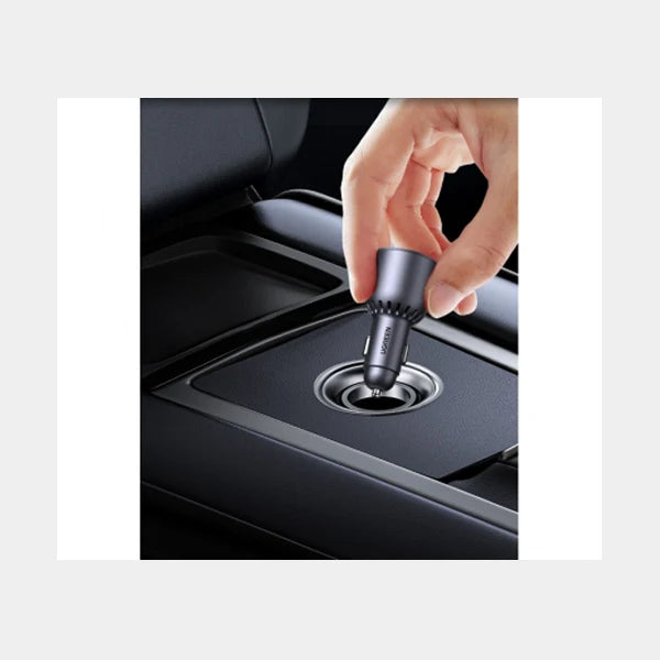 UGreen 63W 2-Port Fast Car Charger in qatar