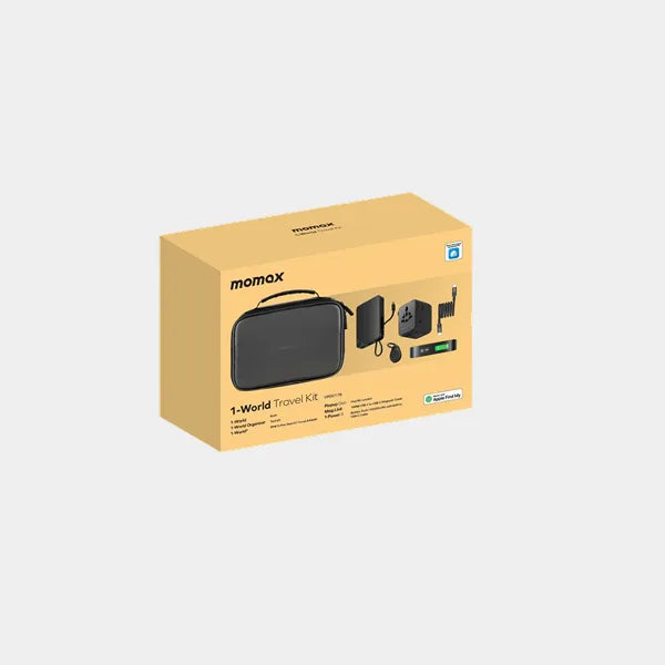 Momax 1 world travel kit - Black