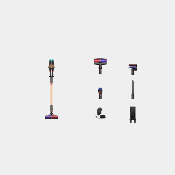 Dyson V16 Piston Animal Cordless Vacuum Cleaner | 315AW Suction Power | Hyperdymium™ 900W Motor | 1.3 L Dust Bin Capacity | HEPA Filtration | App Connectivity | 499085-01 - Matte Black/Copper