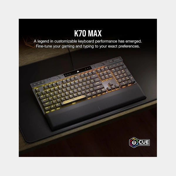 Corsair  K70 Max RGB Magnetic-Mechanical Gaming Keyboard Back