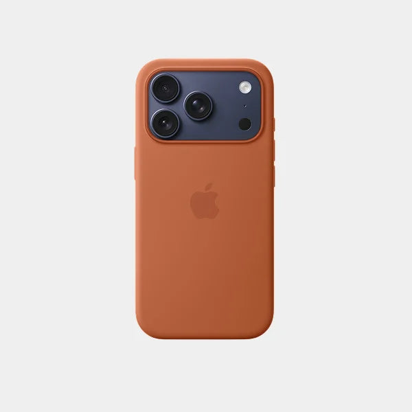 iPhone 17 Pro Silicone Case with MagSafe – Terra Cotta in qatar