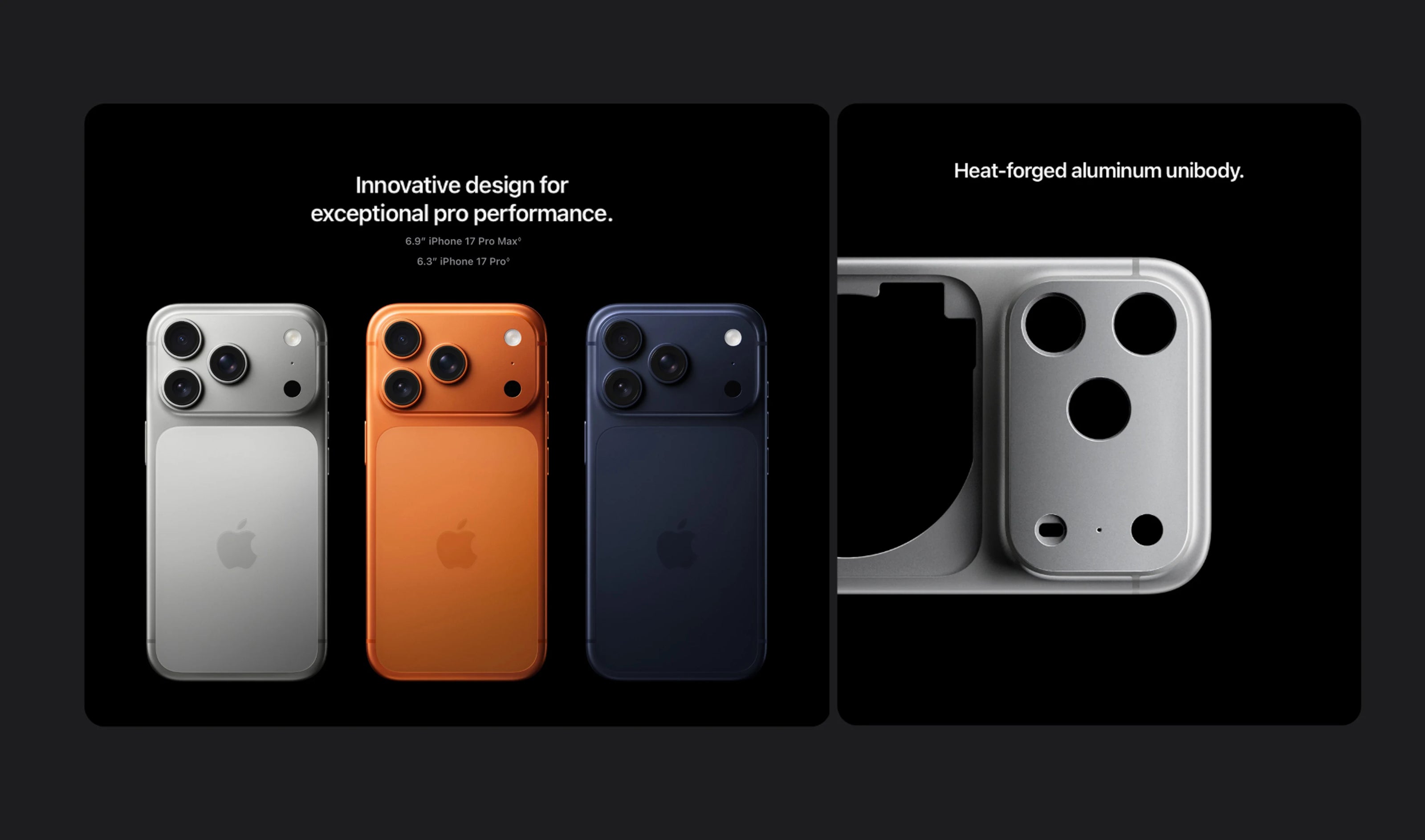 apple iphone 17 seies