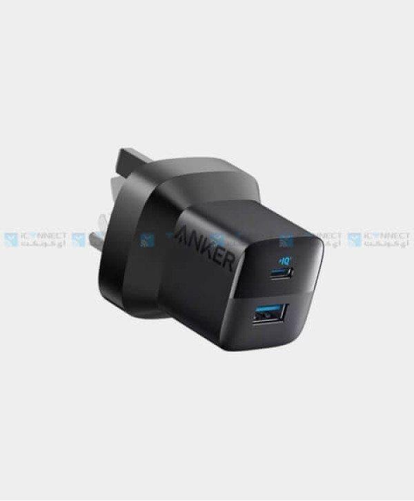 Anker 323 Mobile Charger 33W PD | USB-C to USB-C (B2331K11)- Black