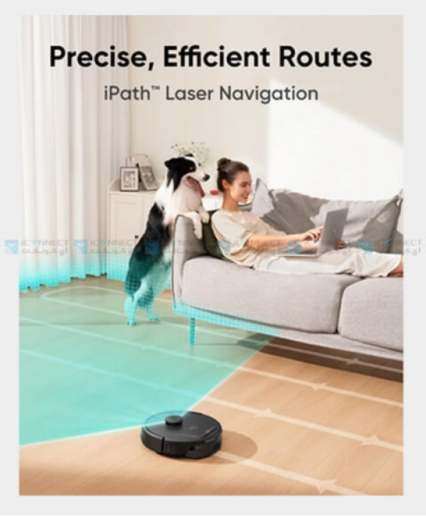 Anker Eufy L60 Hybrid Robot Vacuum T2268V11 - Black