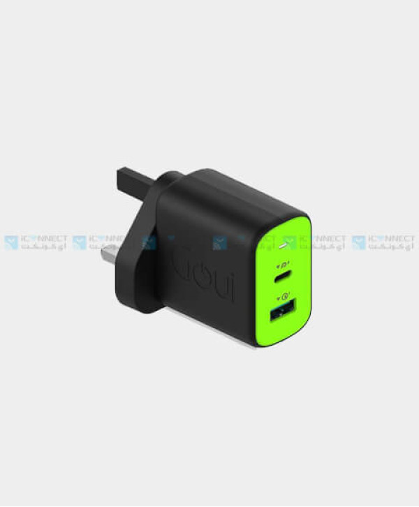 Goui - Mini Pd 45W Wall Charger - Black (PLUGS UK & EU &US)