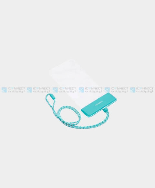 Momax Portable Hanging Phone Waterproof Pouch Bag - Blue