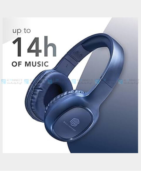 Cellularline Bluetooth Headphones Ms Basic - Blue