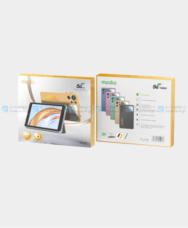 Modio tab M125 6GB 256GB (8 Inch)- Gold