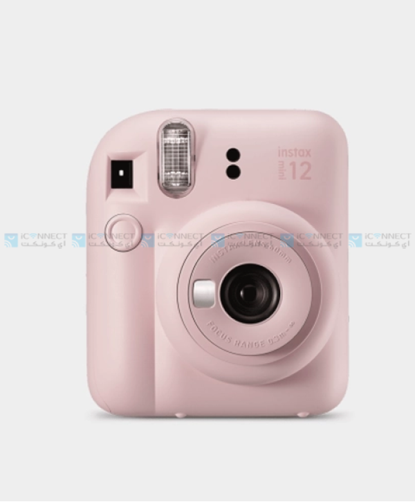 Fujifilm Instax Mini 12 Instant Camera with Film – Blossom Pink