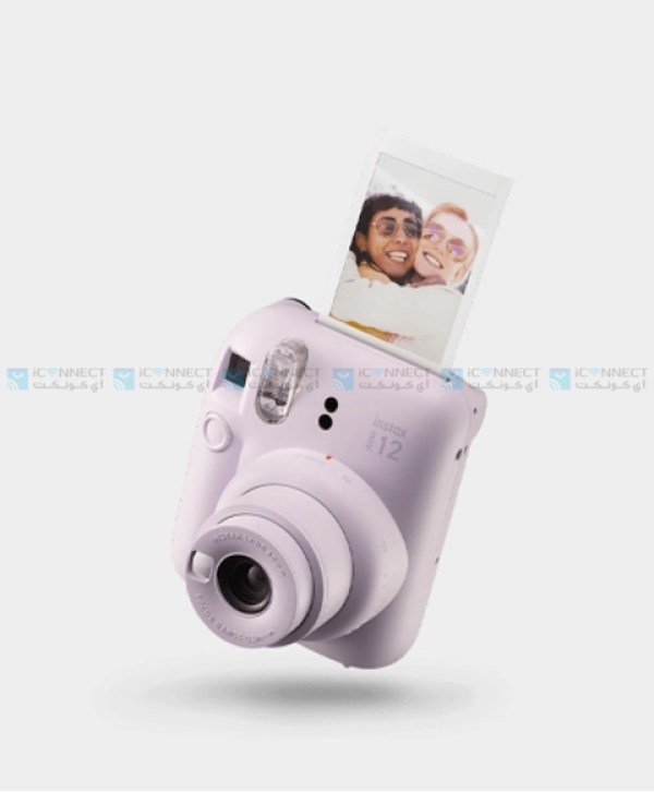 Fujifilm Instax Mini 12 Instant Camera with Film – Lilac Purple