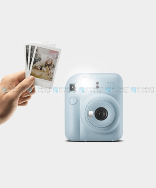 Fujifilm Instax Mini 12 Instant Camera with Film – Pastel Blue