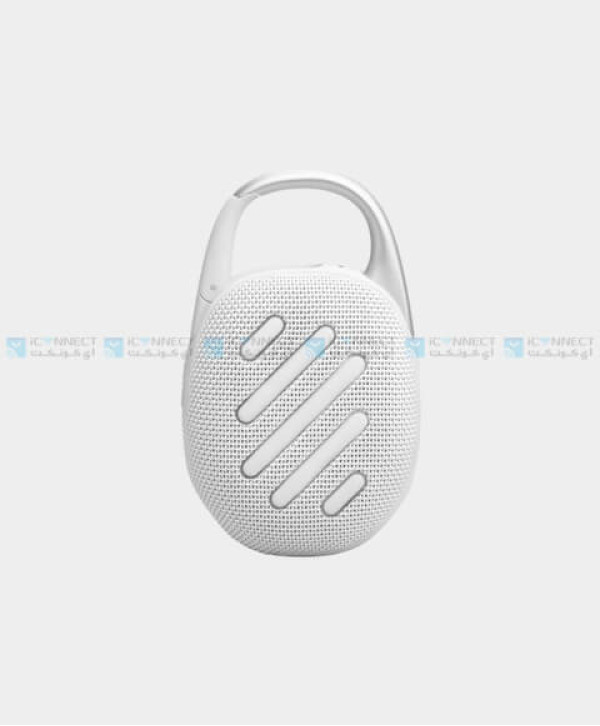 JBL Clip 5 Portable Wireless Speaker - White