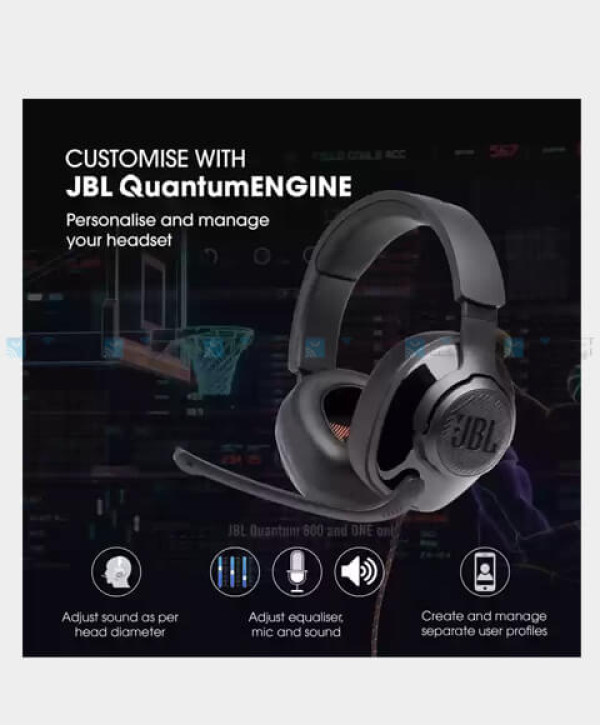 JBL Quantum 300 Wired - Black