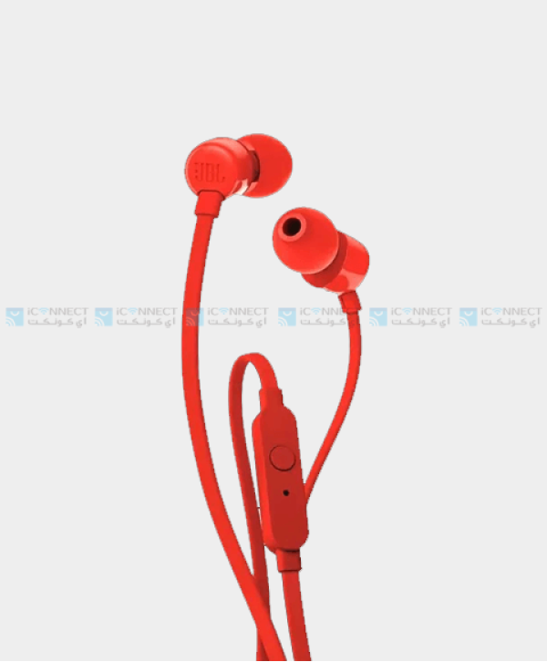 JBL Tune 110 Wired -  Red