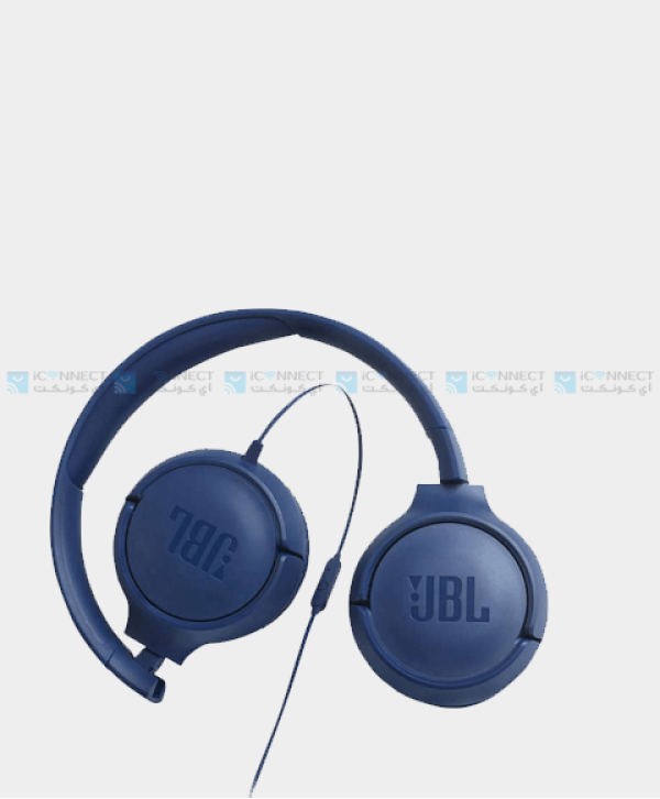 JBL Tune 500 Wired Headphones - Blue