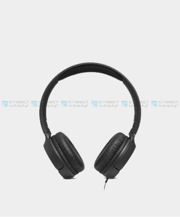 JBL Tune 500 Wired Headphones - Black