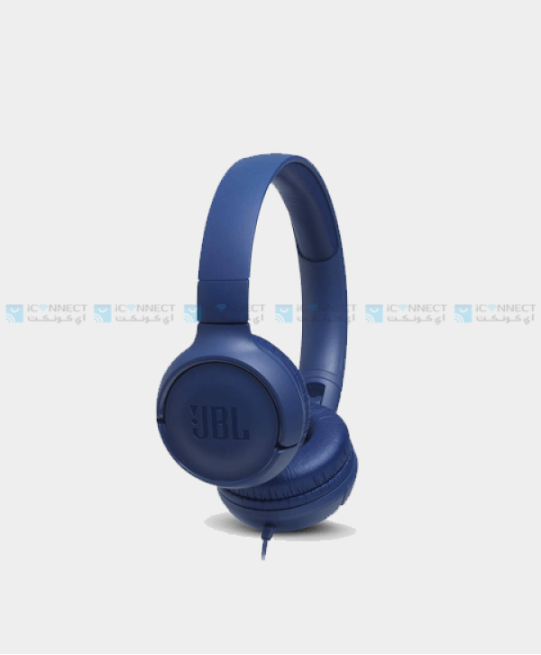 JBL Tune 500 Wired Headphones - Blue