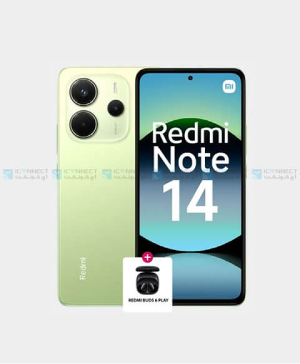 Xiaomi Redmi Note 14 4G 8GB 256GB (Redmi Buds 6 Play) - Lime Green