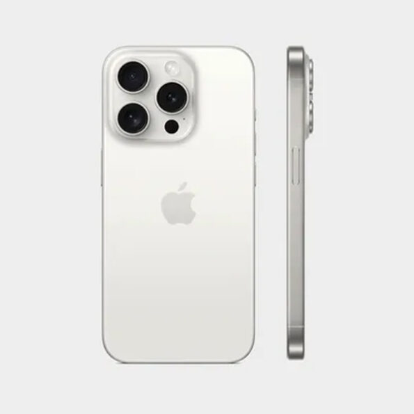 Apple iPhone 15 Pro 8GB 1TB – White Titanium in Qatar. 2